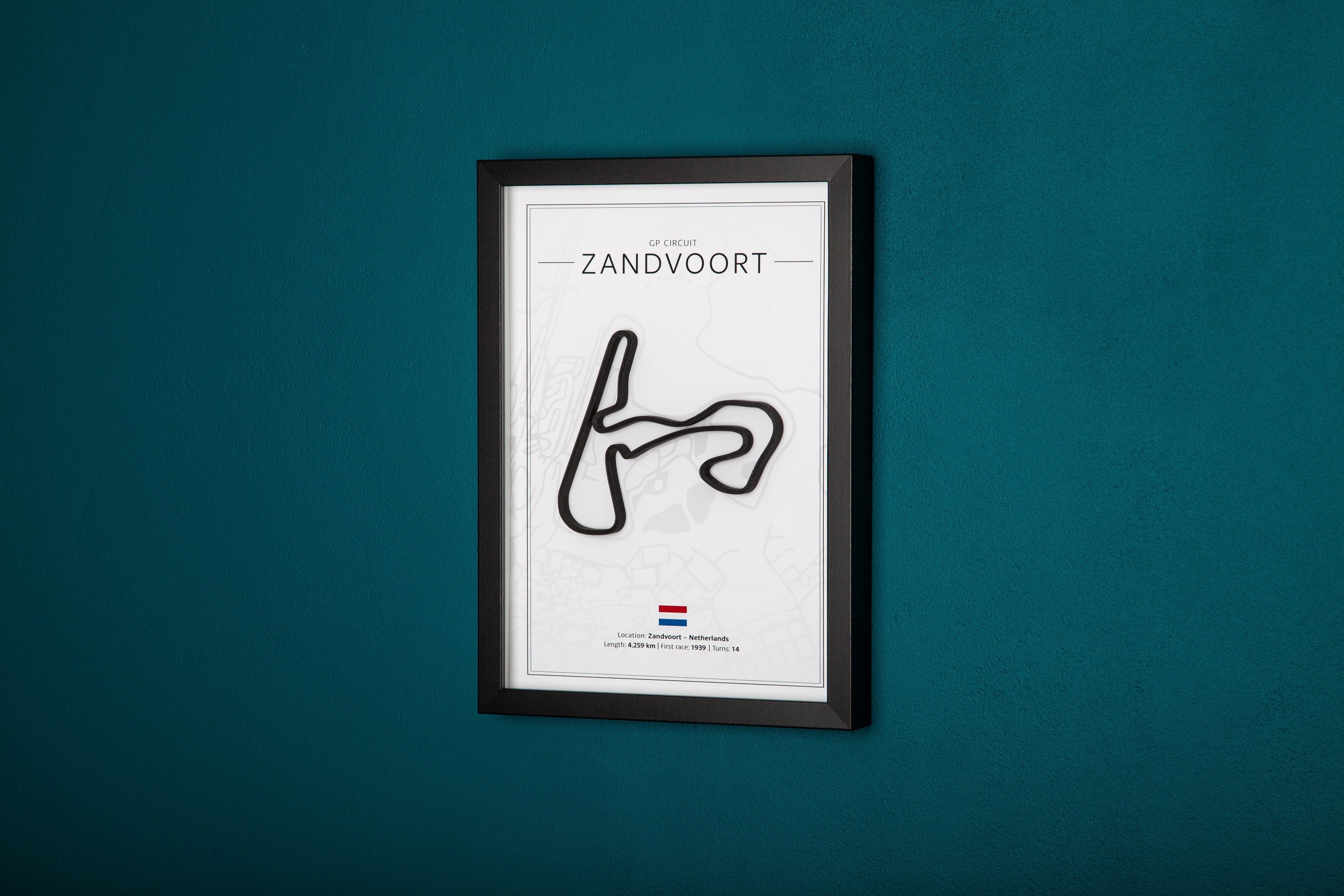 Zandvoort – the iconic Formula 1 track from the Dutch dunes, now on your wall