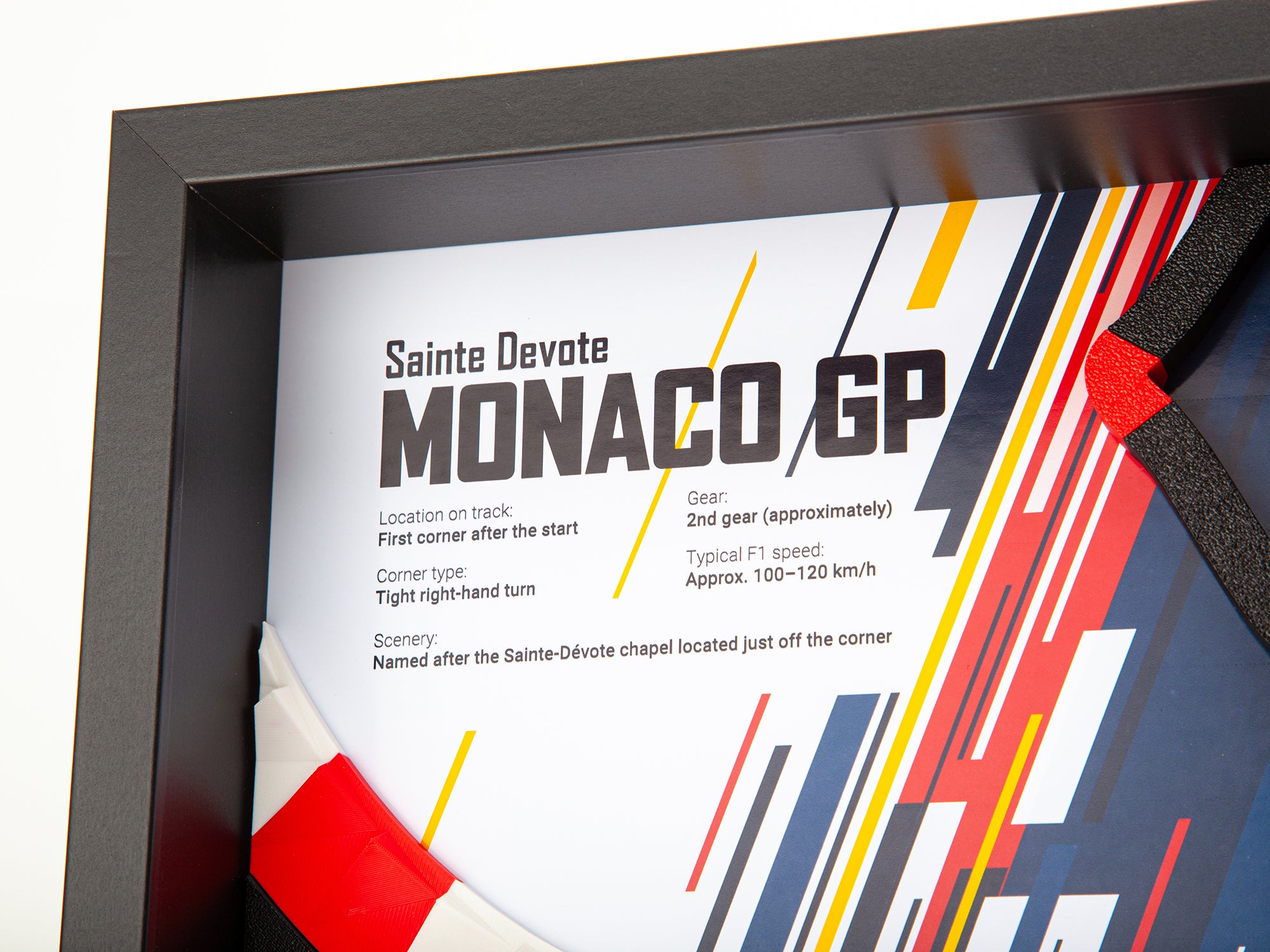 Sainte Devote Corner – Red Bull Edition (3D Frame)