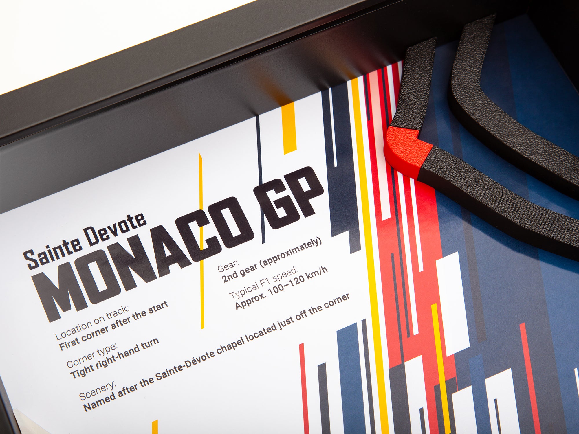 Sainte Devote Corner – Ferrari Edition (3D Art Frame)