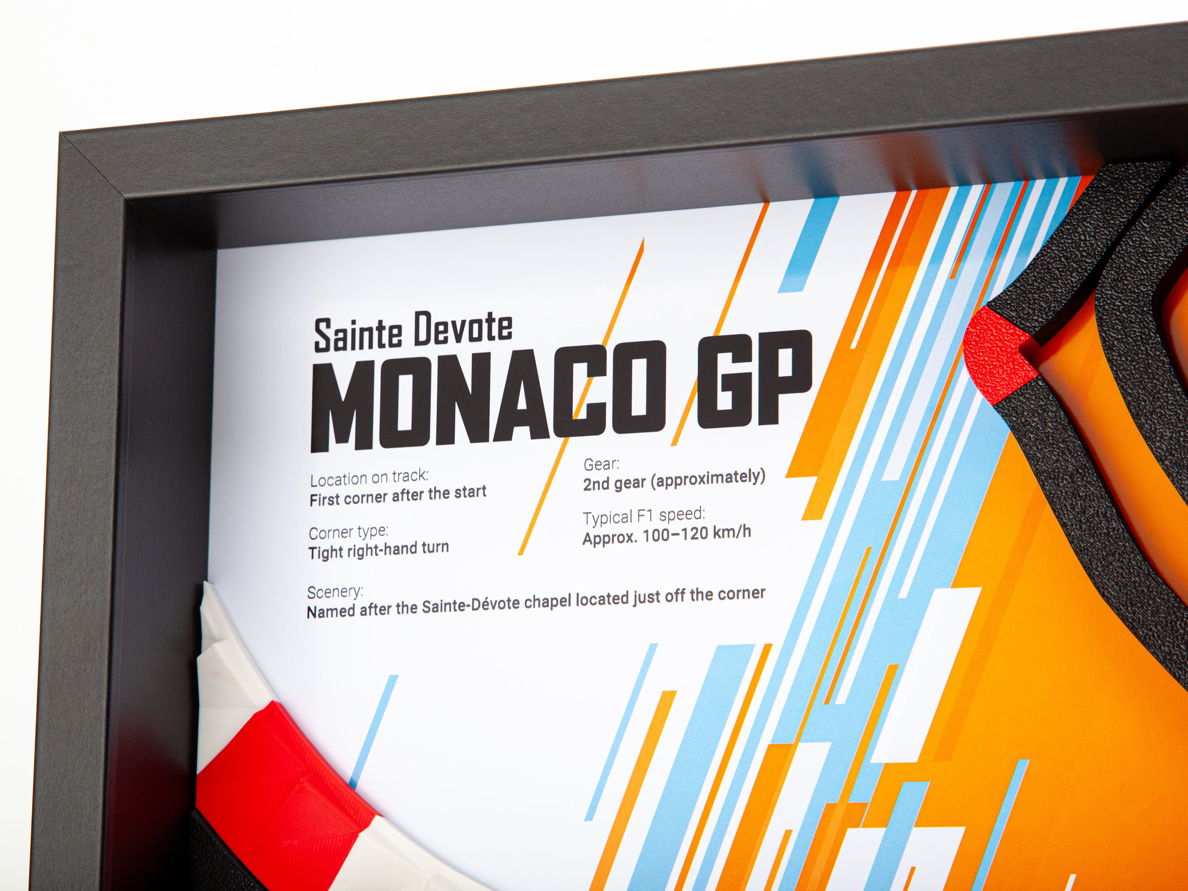 Sainte Devote Corner – McLaren Edition (3D Frame)