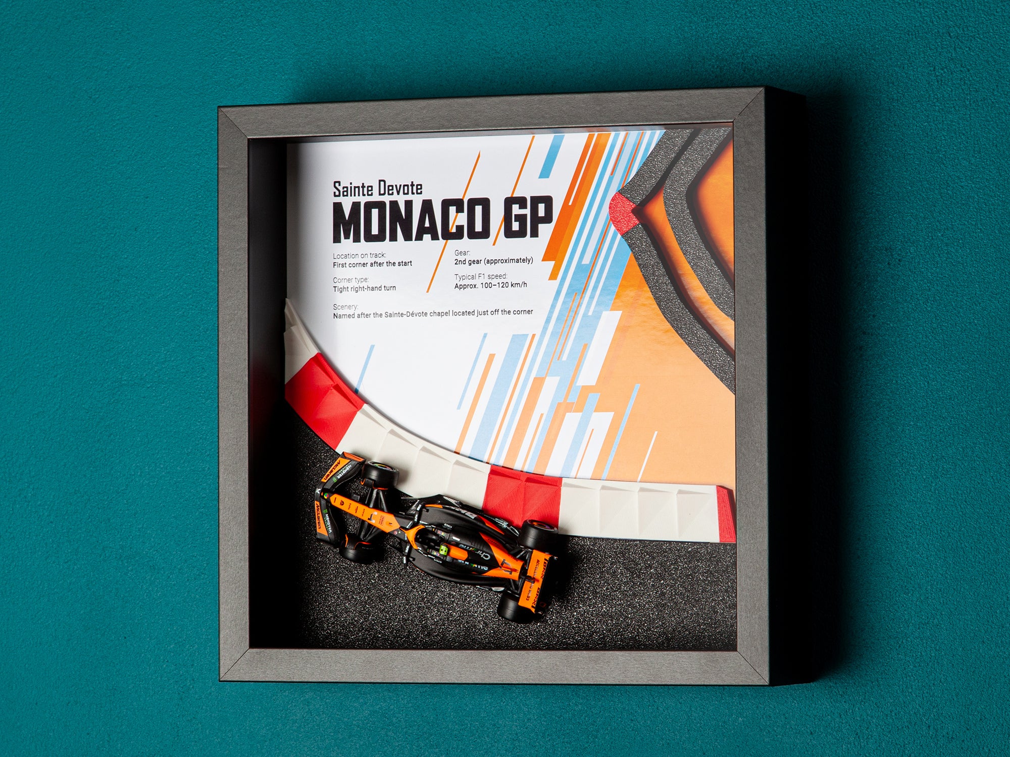Sainte Devote Corner – McLaren Edition (3D Frame)