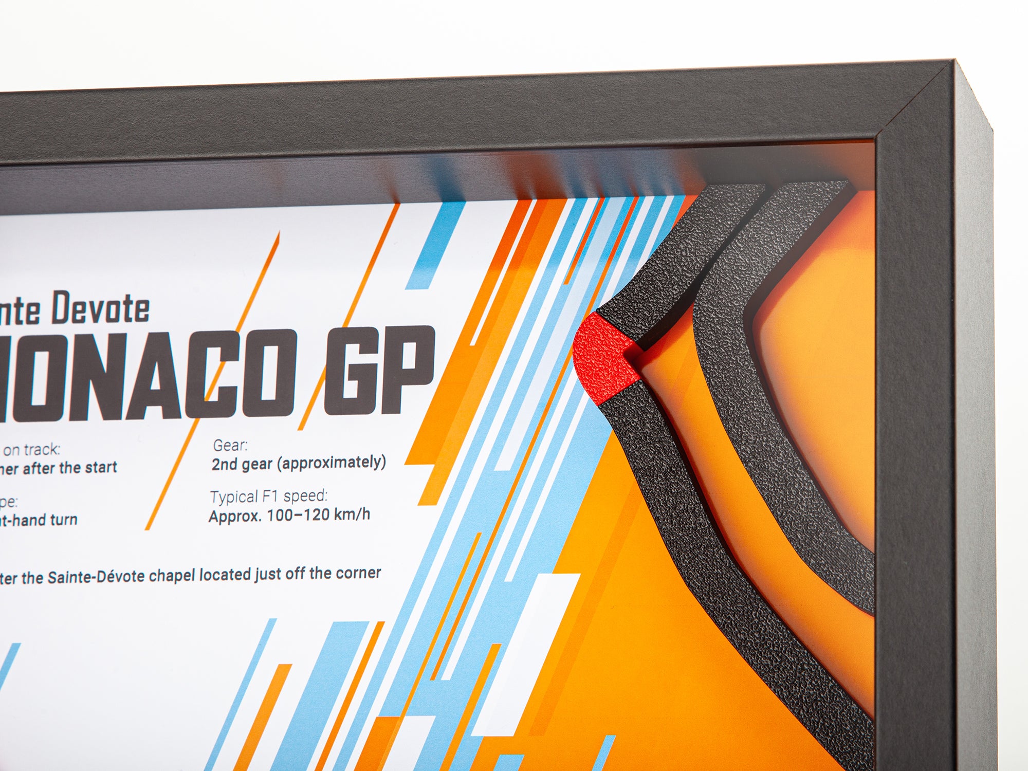 Sainte Devote Corner – McLaren Edition (3D Frame)