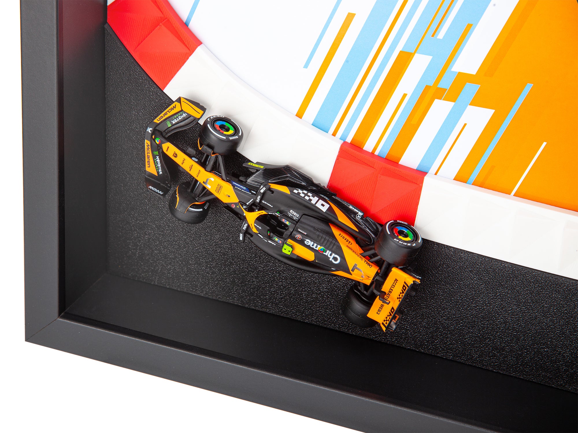 Sainte Devote Corner – McLaren Edition (3D Frame)