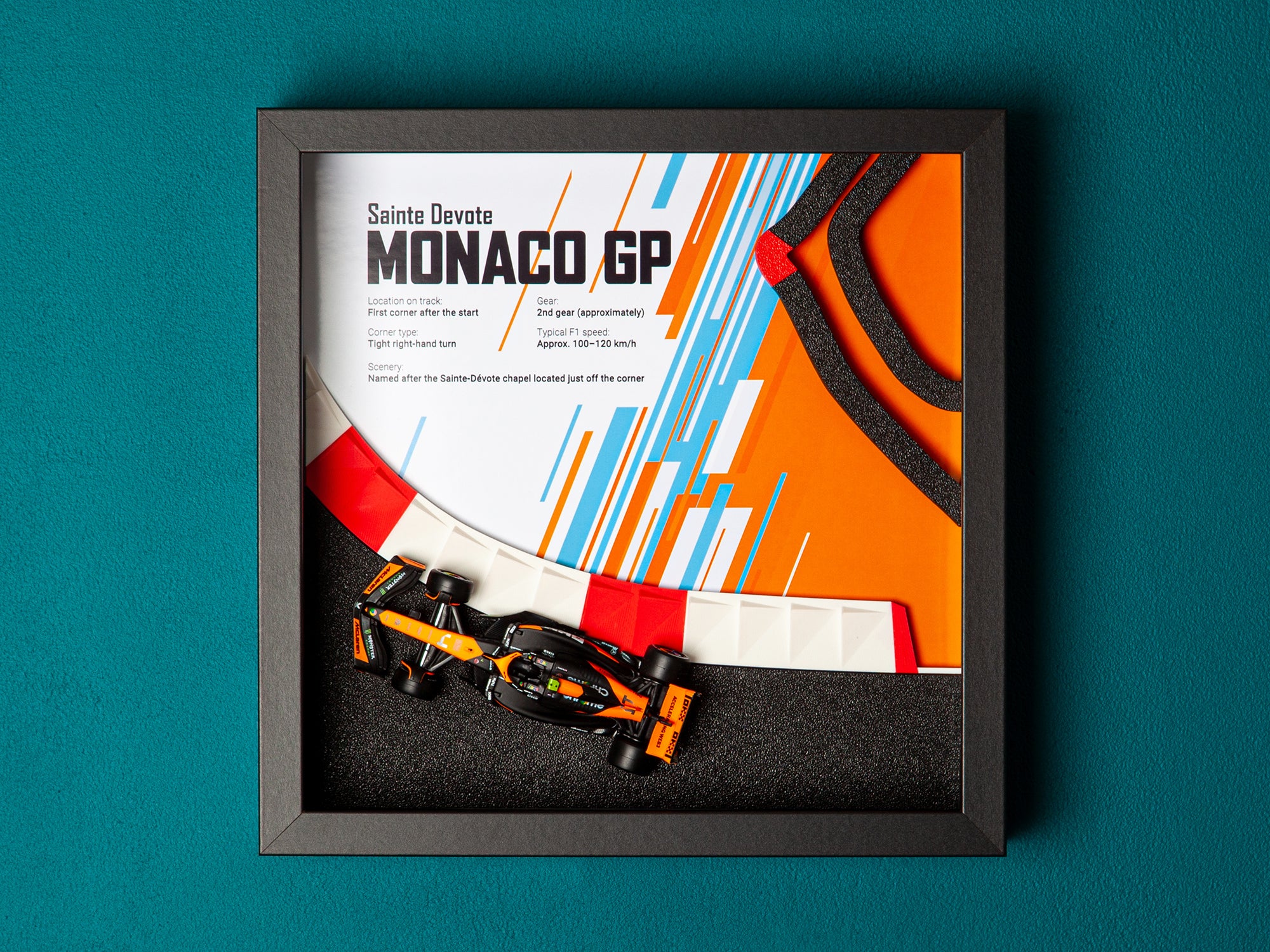 Sainte Devote Corner – McLaren Edition (3D Frame)