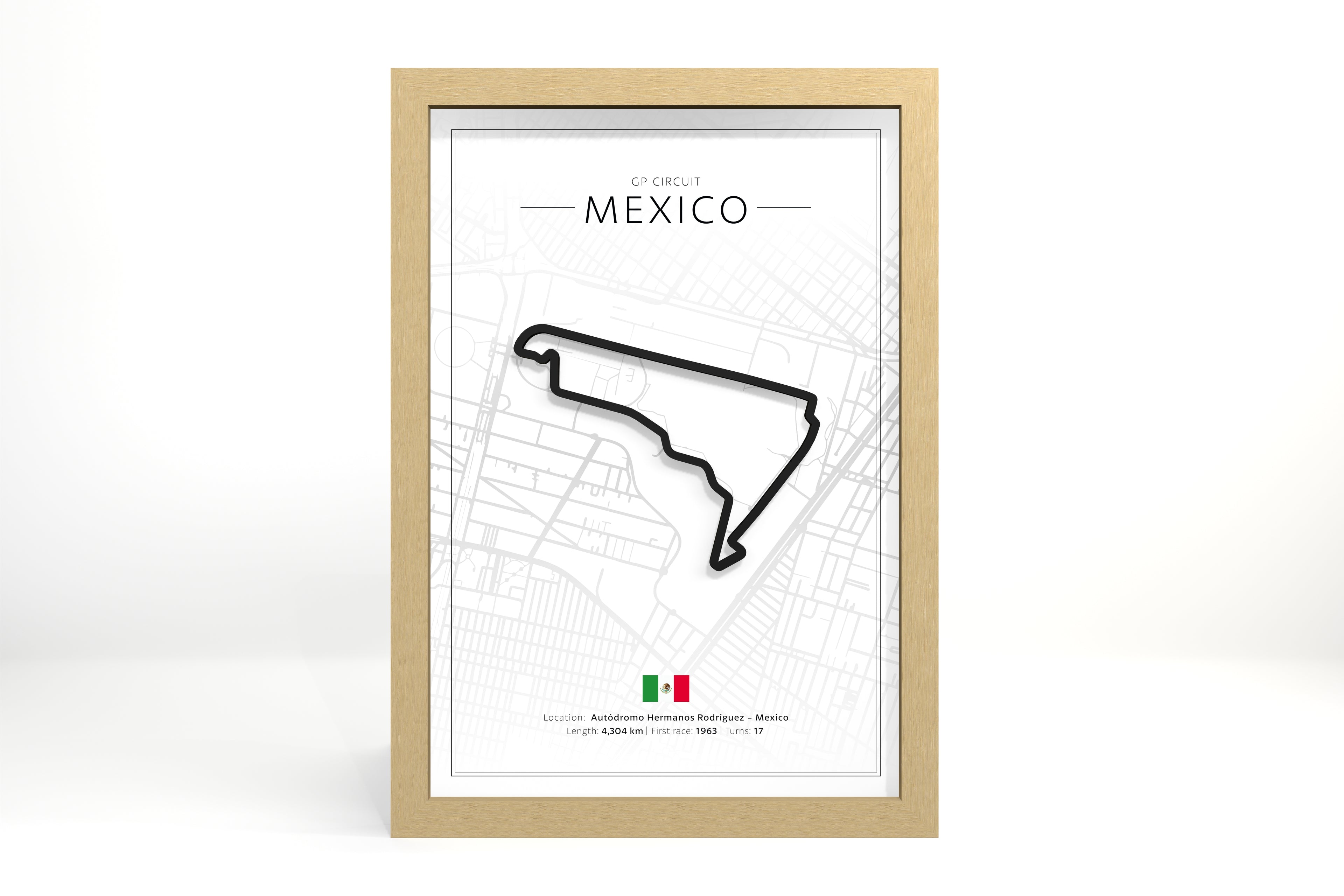 Mexico 3D circuit