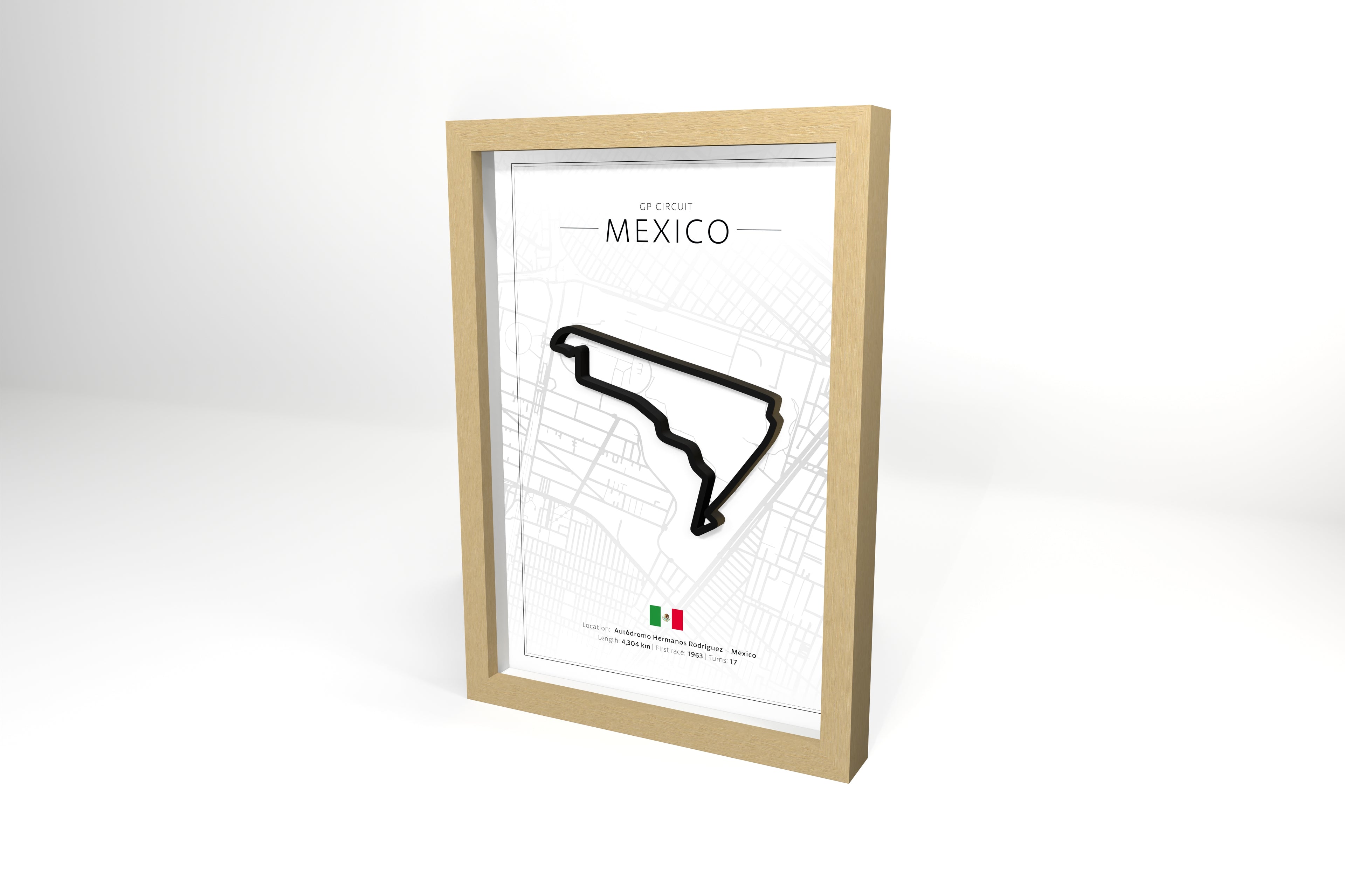 Mexico 3D circuit