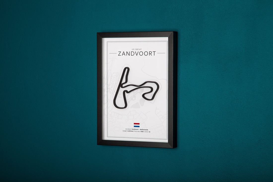 Zandvoort – the iconic Formula 1 track from the Dutch dunes, now on your wall
