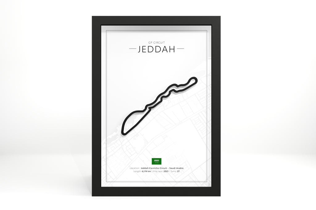 Saudi Arabia - Jeddah 3D Circuit