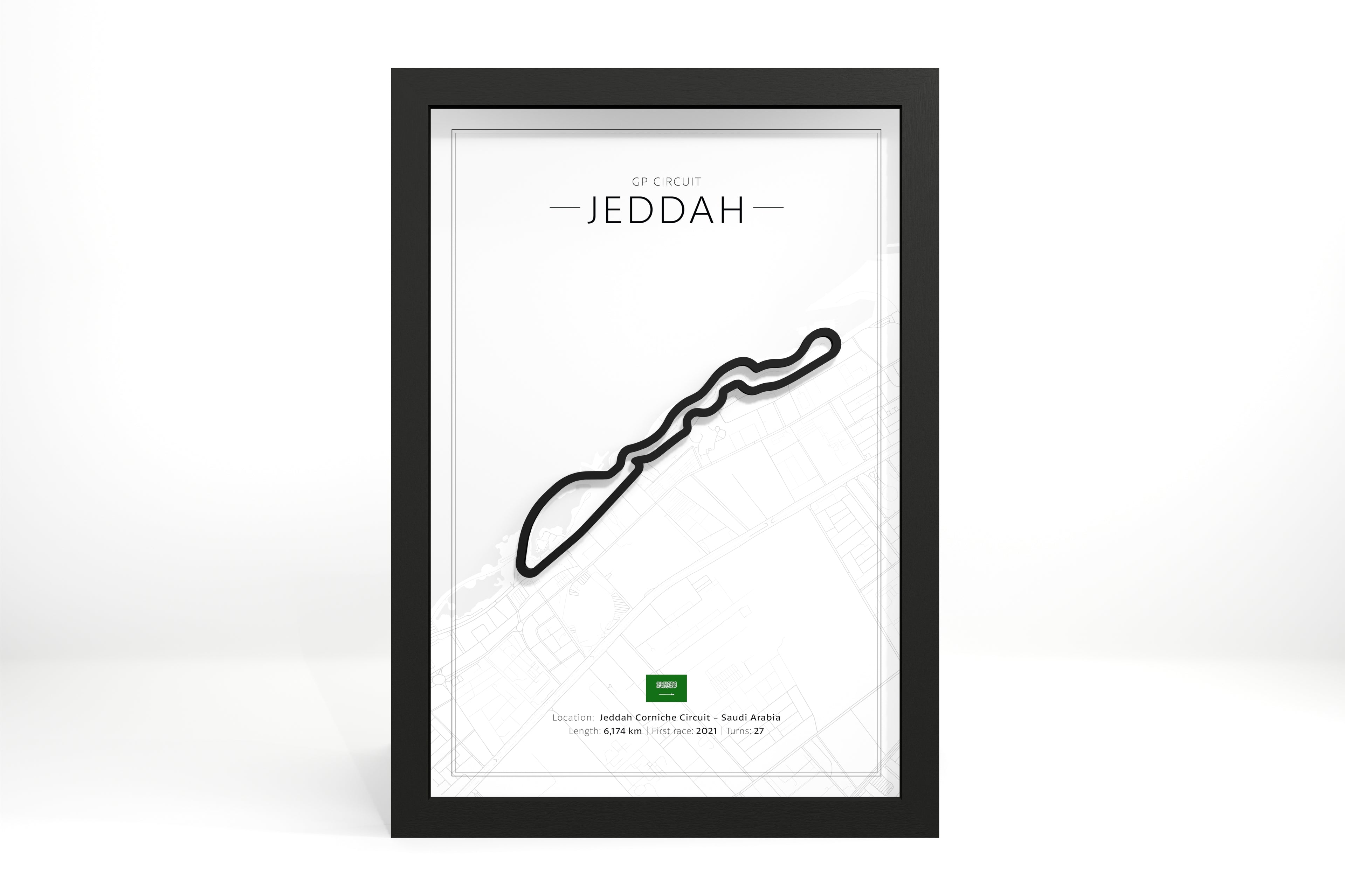 Saudi Arabia - Jeddah 3D Circuit