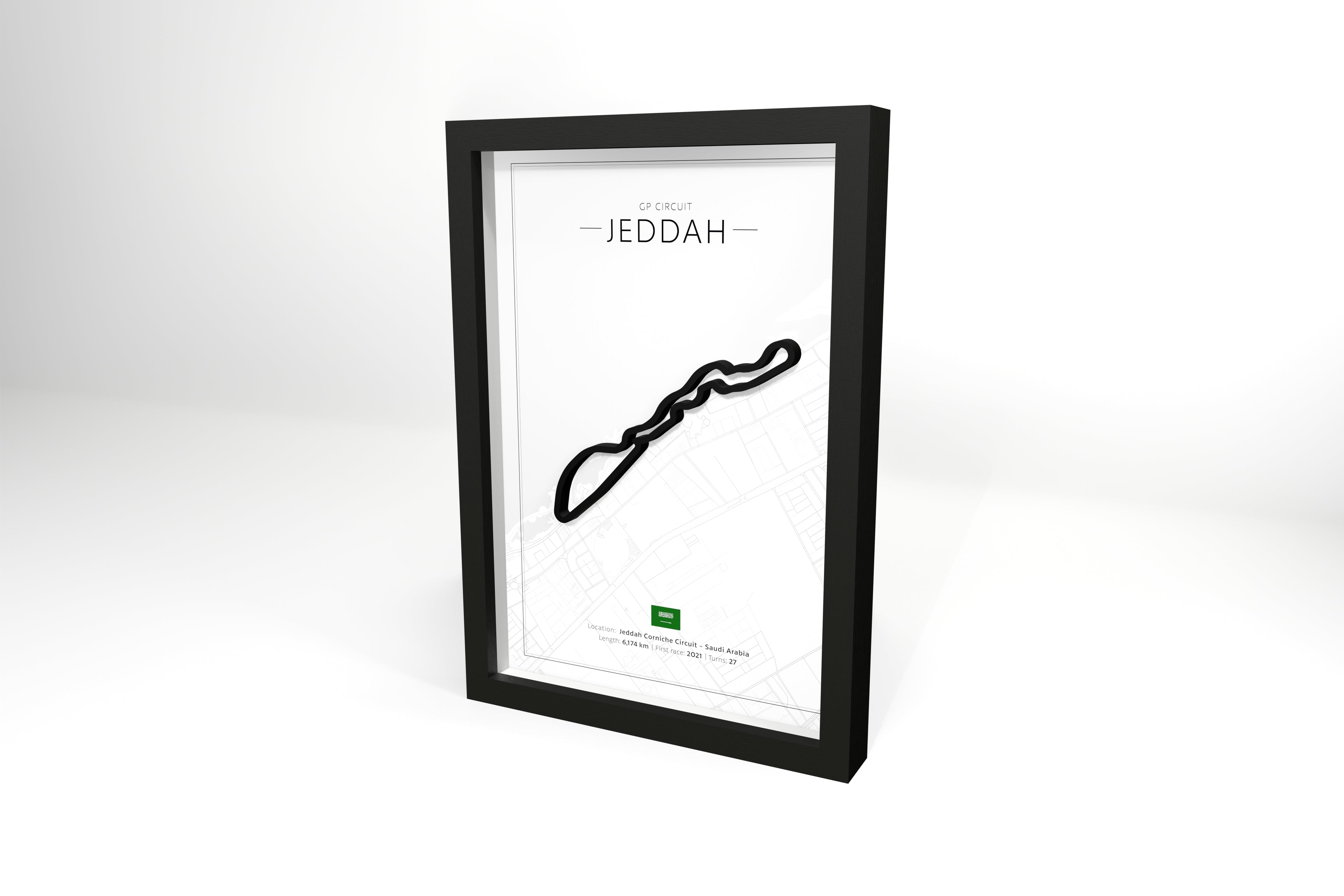 Saudi Arabia - Jeddah 3D Circuit