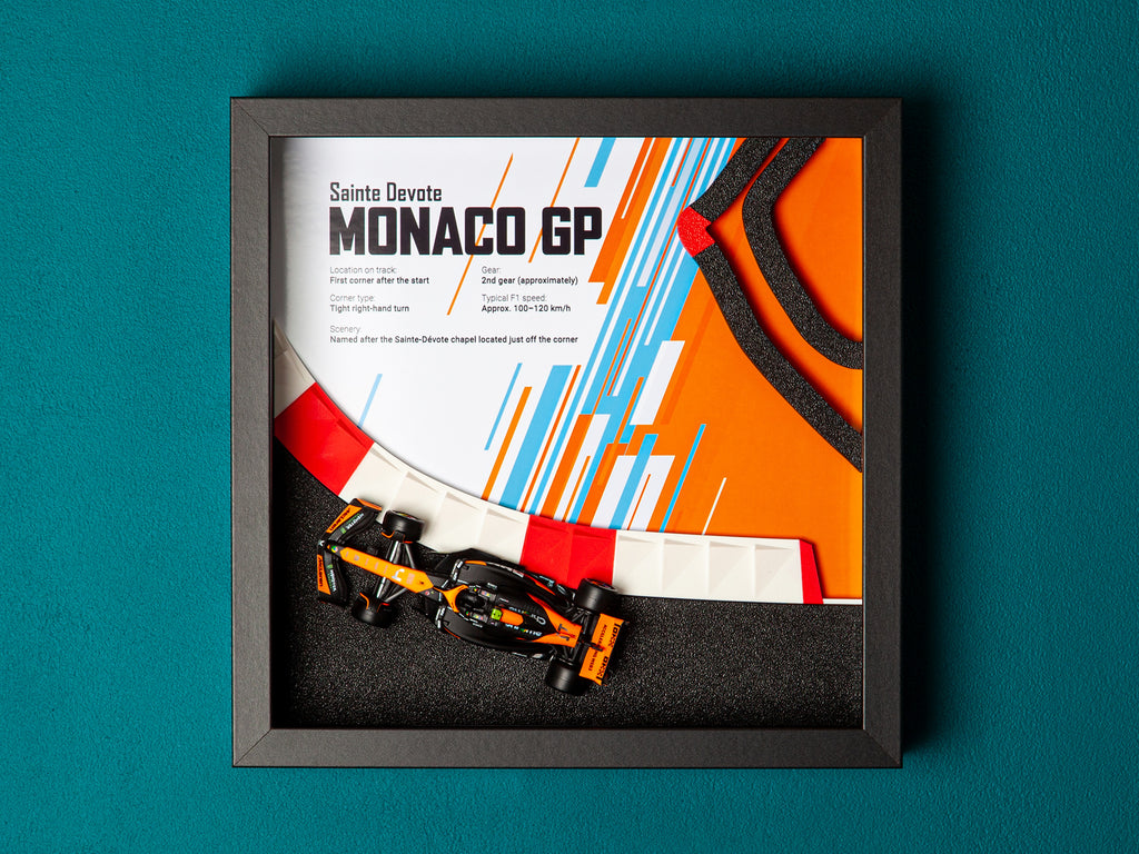 Sainte Devote Corner – McLaren Edition (3D Frame)