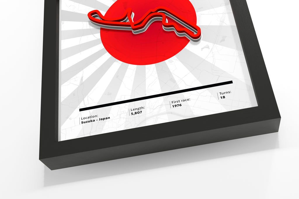 Suzuka special edition 3D circuit