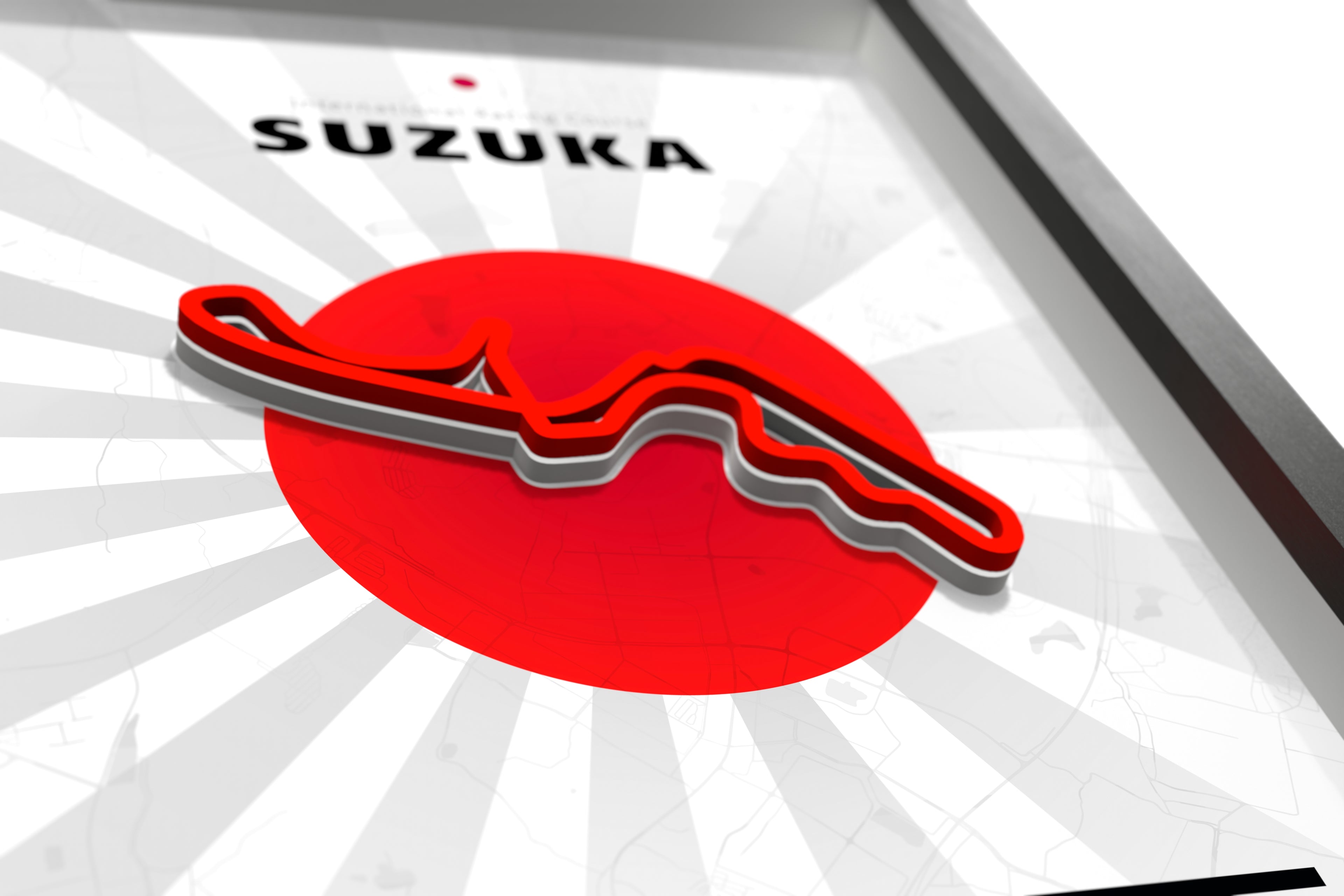 Suzuka special edition 3D circuit
