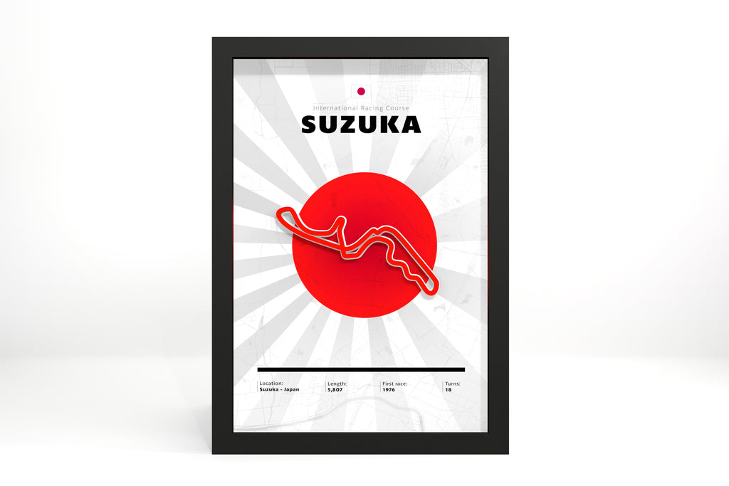 Suzuka special edition 3D circuit