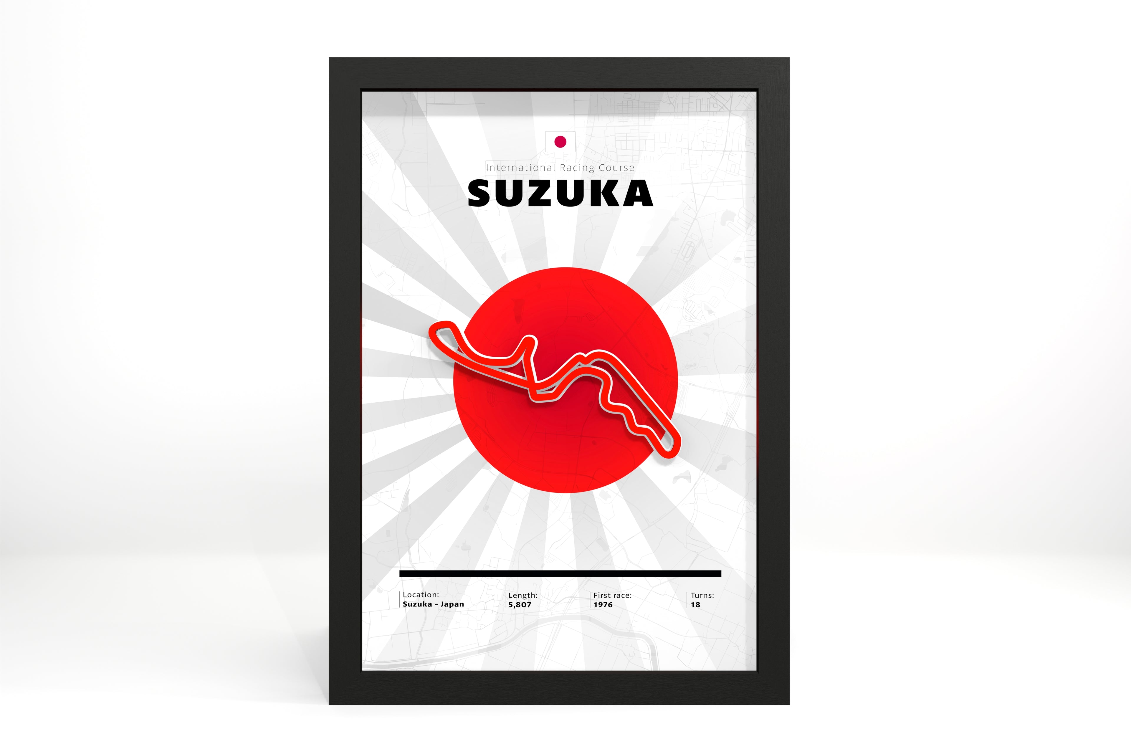 Suzuka special edition 3D circuit