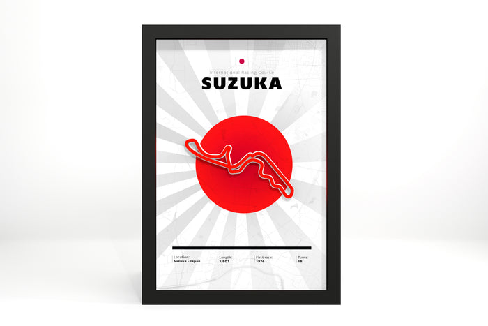 Suzuka special edition 3D circuit