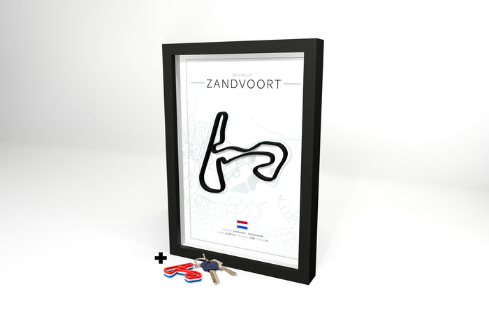 Zandvoort 3D Circuit + Free Keychain
