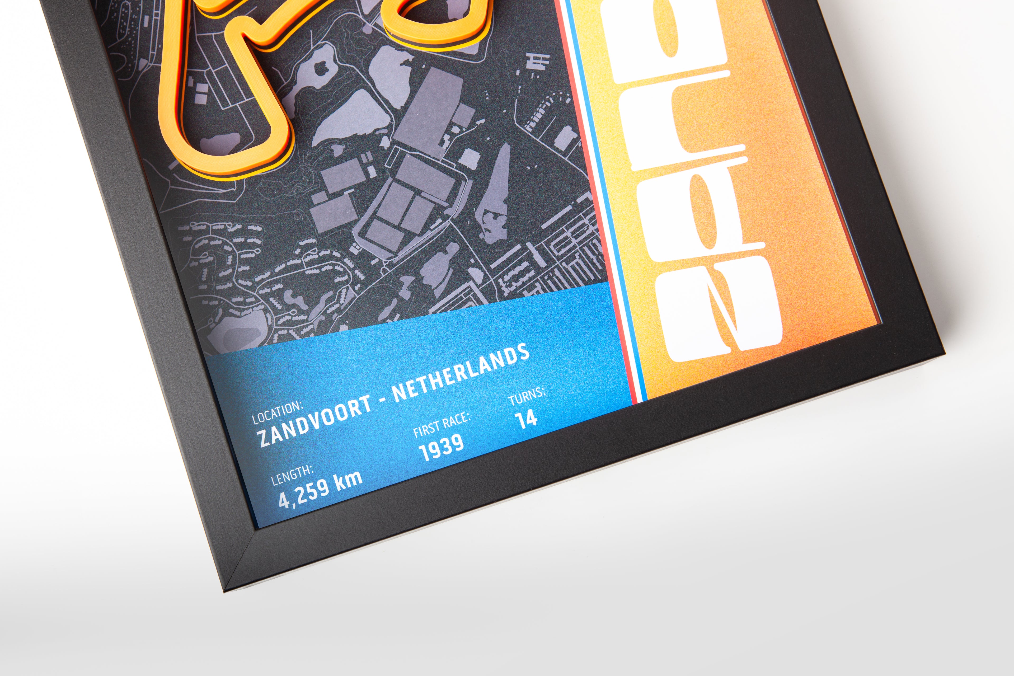 Special Edition Zandvoort 3D Circuit Frame